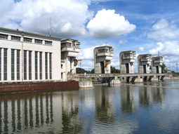 Barrage de Temple sur Lot