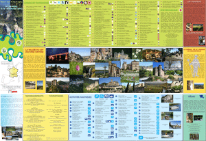 Carte touristique Entente Lot