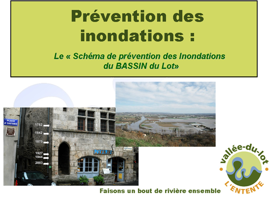 Schéma de Prévention des Inondations du bassin du Lot